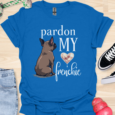 Pardon my frenchie - V3 - Brown Shy Innocent T-Shirt